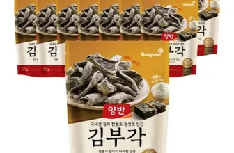 내돈내산!! 김부각 후기