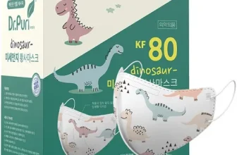 오늘 구매한 공룡마스크 우왕굿~