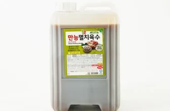 옆집에서 추천받은 멸치육수 후기