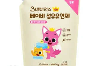 오늘 구매한 베비언스섬유유연제 제품비교