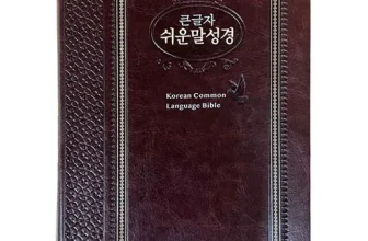구매하고 후회없는 쉬운말성경 비교분석