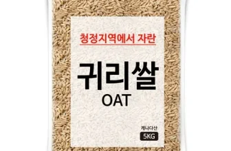 인생템~ 귀리 구매후기