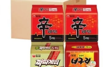 내돈내산!! 신라면40봉 가격비교